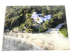 Beach House 14″ x 11″ Wall Hung Art Photograph Acrylic French Cleat System