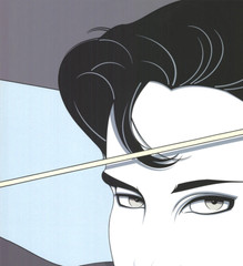 PATRICK NAGEL Commemorative #11 36″ x 24″ Serigraph 1987 Contemporary