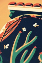 DKNG Veracruz (11″x14″ Southwestern/Mexico Cactus Silkscreen Print/Poster)