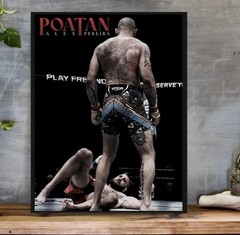 Alex Pereira UFC 300 MMA Event Wall Art Poster