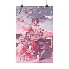 Shun and Mio Stranger By the Shore BL Anime Wall Art Print Poster