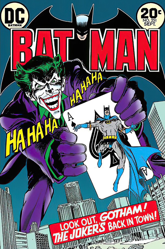 Batman – DC Comics Poster (The Joker’s Back In Town) (Size: 24″ X 36″)
