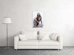 Jennifer Lawrence Bikini Art Wall Indoor Room Outdoor Poster – POSTER 20×30