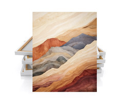 16×20 Desert Twilight Canvas Print Wall Art