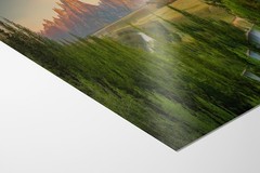 Grand Teton Mountain Photo Rustic Wall Art, Wyoming National Park Country Décor