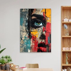 Abstract Women Canvas Painting Canvas Wall Art Home Decor Poster Print Art
