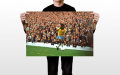 Pele Brazilian Football Player Jersey Goat Wall Art Home Decor – POSTER 20″x30″