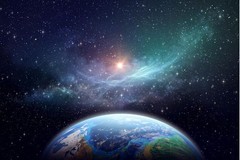 Exoplanet In Outer Space Fantasy Galaxy Picture Art Print Poster 24×36 inch
