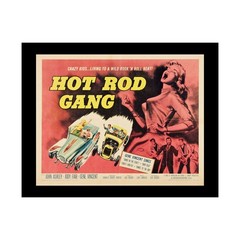 Hot Rod Gang, movie poster, Satin Posters (210gsm)