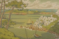 Landscape of Loguivy : Henri Riviere : 1919 : Archival Quality Art Print