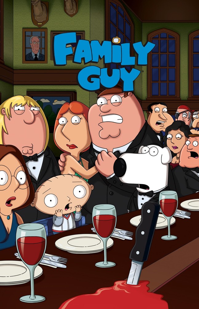 AA1337 Family Guy Show By Seth MacFarlane 1999 Cast Movie Poster 11×17