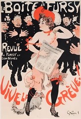 13290.Wall Decor Poster.Interior.Vintage 1890s La Boîte à Fursy French Cabaret