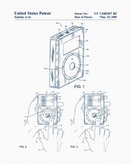 Mix & Match Set Patent Prints, Select 4 (8×10) Art Decor Home Work Office School