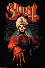 Ghost – Papa Emeritus – Officially Licensed – Poster 36″L x 24″W, Multicolor