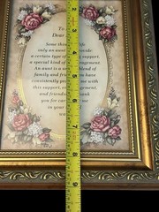 Framed Print To My Dear Aunt 9″ x 7” Verse in Beautiful Tabletop Frame Heartfelt