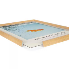 Blake Be a Goldfish by the Creative Bunch Studio Framed Glass Art Print 24 In. X