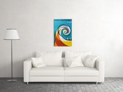 Sailing Week Kiel Germany 1958 Vintage Wall Art Home Decor – POSTER 20×30
