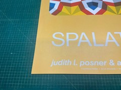 MARKO SPALATIN Kaleidoscope SIGNED 36″ x 26″ Serigraph 1980 Contemporary Yellow