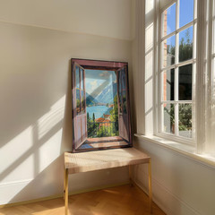 Open Window Henri Matisse Print, Henri Matisse Style Fauvism Painting, Modern