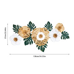 3D Flower Shaped wall Sticker decal Home Art decor Free Shipping !!!