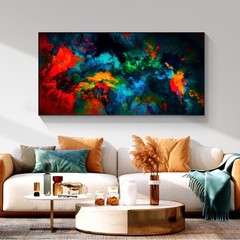 Abstract Cloud Canvas Painting Canvas Wall Art Home Decor Wall Poster Prints Art