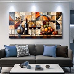 PHAOHUAXM Abstract Canvas Wall Art For Living Room Large Wall Decor For Bedro…