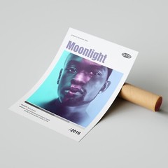 Moonlight Movie Poster Print, Wall Art – Unframed