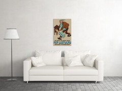 Egg Pasta Chef Kitchen Restaurant Spaghetti Lustucru Vint Wall – POSTER 20×30