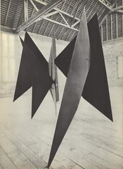 ALEXANDER CALDER Sculpture II 15″ x 11″ Offset Lithograph 1973 Surrealism Gray,