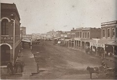 Downtown Denver’s Blake Street in 1866 13 X 19 INCH POSTER