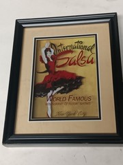 International Salsa World Famous New York City NYC Framed Wall Art Picture