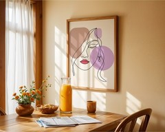 Minimalist Line Art Poster Print LA326