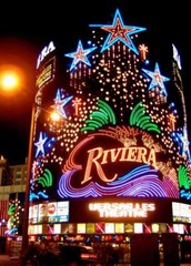 RIVIERA LAS VEGAS HOTEL FACADE GLOSSY POSTER PICTURE PHOTO PRINT BANNER 9868