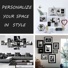 Wall Collage Kit, Black & White Aesthetic Pictures, 50PCS 4×6 Inch Picture Co…