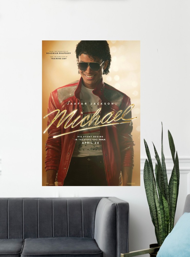 Michael 2026 Movie Poster Print 12×18 24×36 Art Home Theater Decor