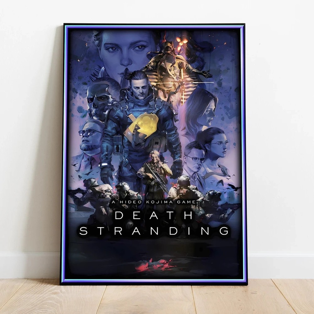 Death Stranding Art Print, Adventure Video Game Poster, No Frame