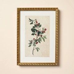 10″x14″ Berry Branch Framed Wall Art – Hearth & Hand with Magnolia-New