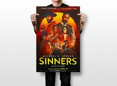 Sinners 2025 – Supernatural Horror Cinema Film – Action Movie – POSTER 20″x30″