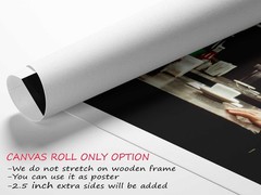 Heat Movie Canvas Print – Iconic Diner Scene with Al Pacino & Robert De Niro