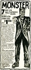 1950’s Frankenstein Monster Honor House Comic Book – Advertising POP Art Poster