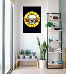 Guns N Roses – Music Poster / Print (Logo) (Size: 24″ X 36″)