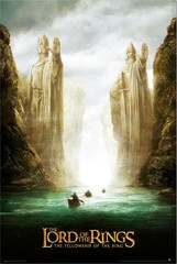 Poster Studio B – The Lord of the Rings Argonath Movie 24×36″ NEW R85633