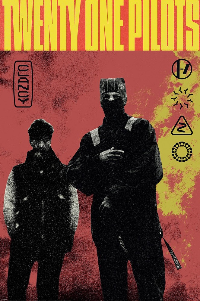 Twenty One Pilots – Music Poster (Clancy – Album Cover – 21 Pilots) (24″ x 36″)