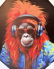 Wall Decor – Your New Favorite Mischief Maker Monkey Canvas Wall Art 20” X 16”