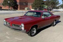 1966 Pontiac GTO Hardtop Coupe 4-Speed | 24″x36″ POSTER | classic car