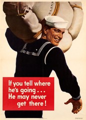 Recruitment Enlistment Poster U.S. WWII 2 Navy Military Propaganda War Print