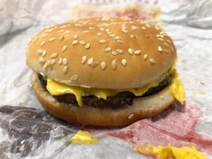 CHEESEBURGER BURGER FAST FOOD GLOSSY POSTER PICTURE PHOTO PRINT BANNER 10876