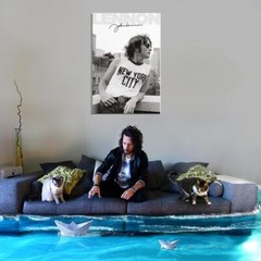 88715 John Lennon York City T Shirt Decor Wall Print Poster