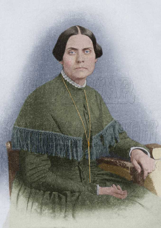 Susan B. Anthony women suffrage color photo – I10056