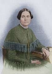 Susan B. Anthony women suffrage color photo – I10056